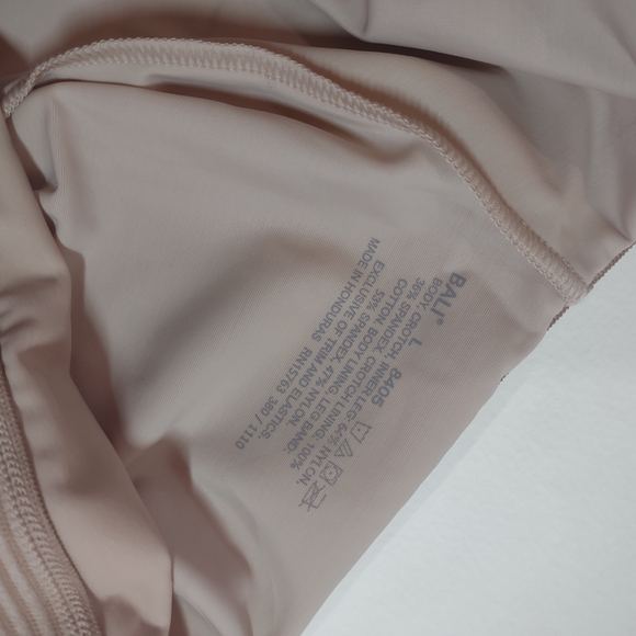 NWT Bali Powershape Firm Control Hi-Waist Thigh Slimmer | Size Large| Almond - Picture 5 of 6